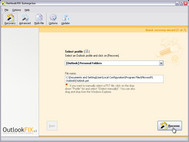 OutlookFIX PST Repair and Undelete screenshot